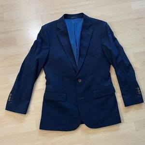 State And Liberty ATHLETIC FIT STRETCH BLAZER - NAVY size 38